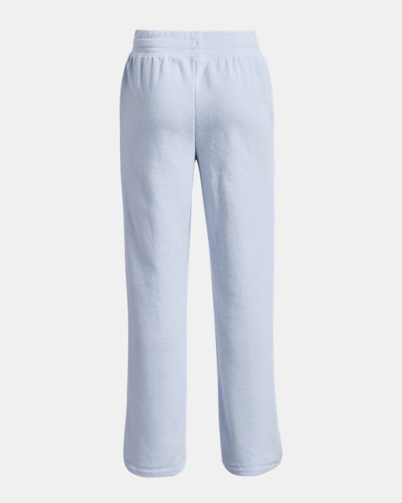Girls' UA Rival Fleece Pants, Blue, pdpMainDesktop image number 1